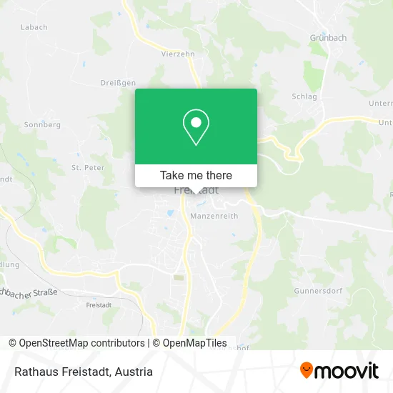 Rathaus Freistadt map