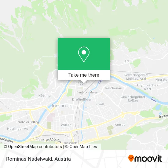 Rominas Nadelwald map