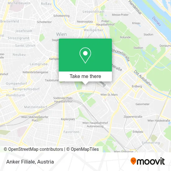 Anker Filiale map