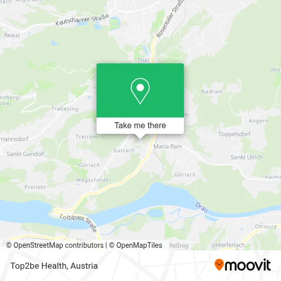Top2be Health map