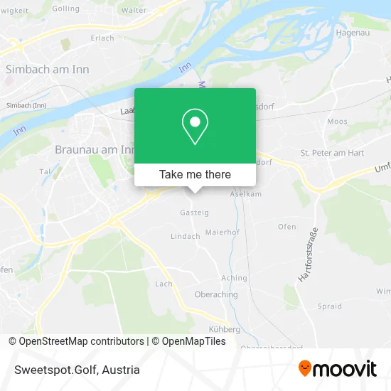 Sweetspot.Golf map