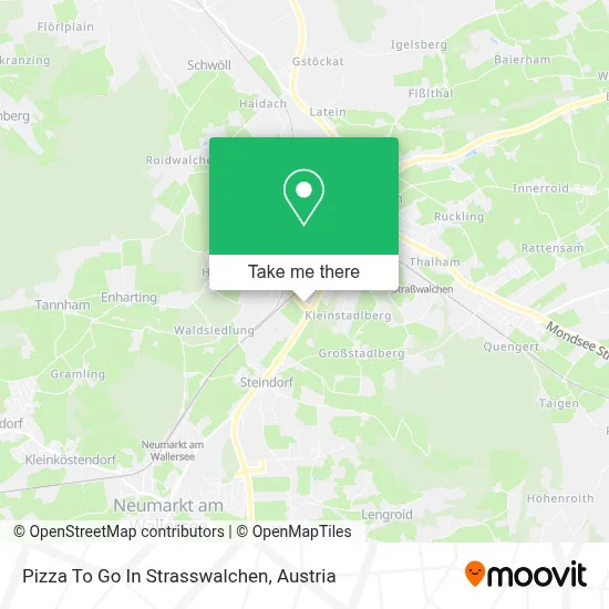 Pizza To Go In Strasswalchen map