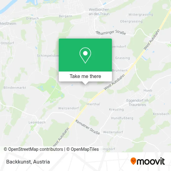 Backkunst map