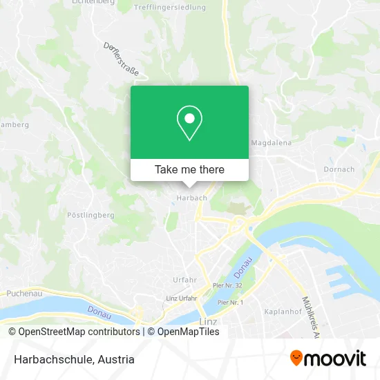 Harbachschule map