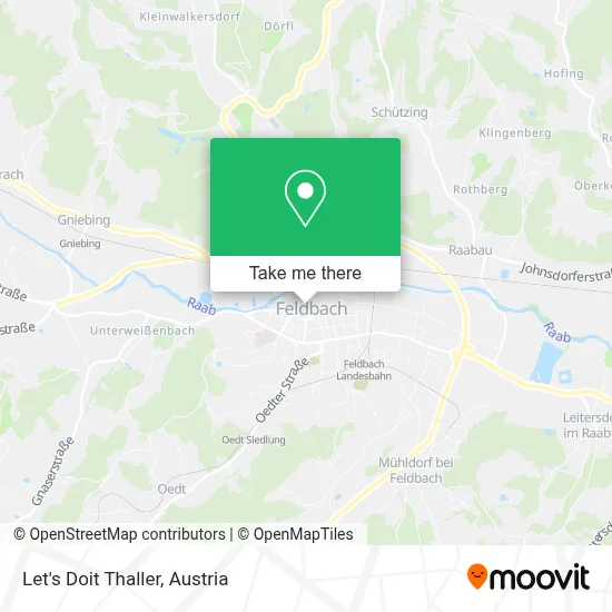 Let's Doit Thaller map