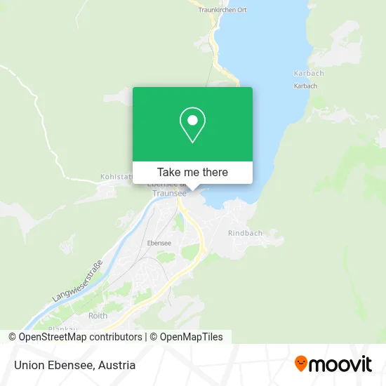 Union Ebensee map