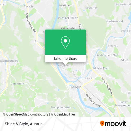 Shine & Style map