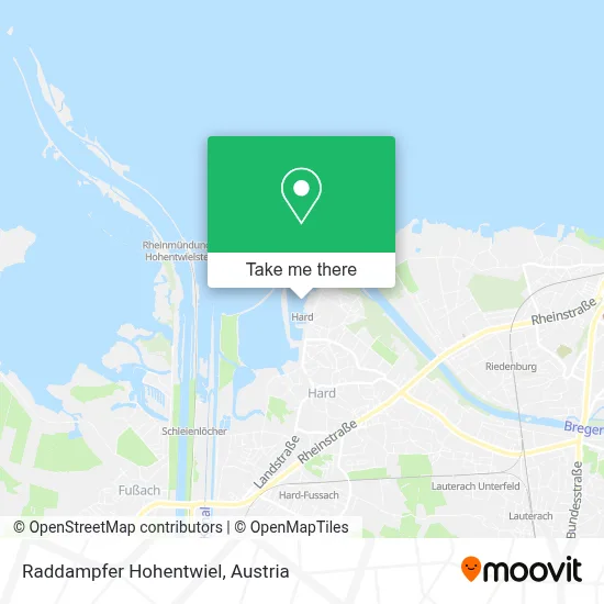 Raddampfer Hohentwiel map