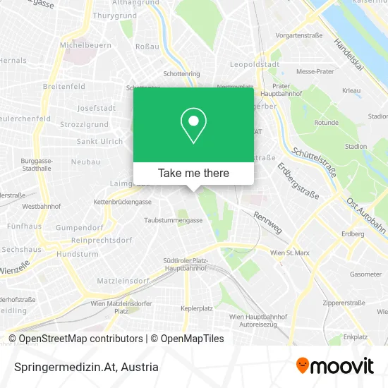 Springermedizin.At map