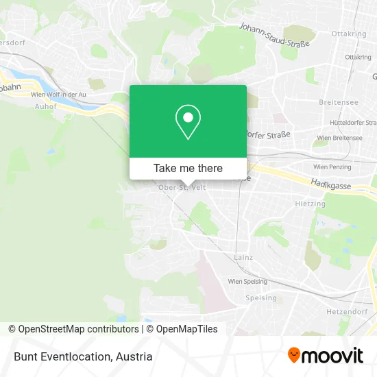 Bunt Eventlocation map