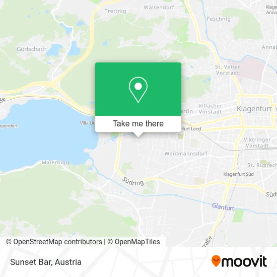 Sunset Bar map