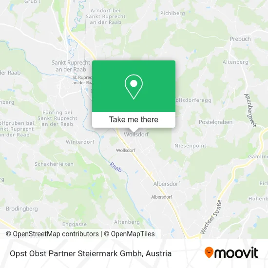 Opst Obst Partner Steiermark Gmbh map