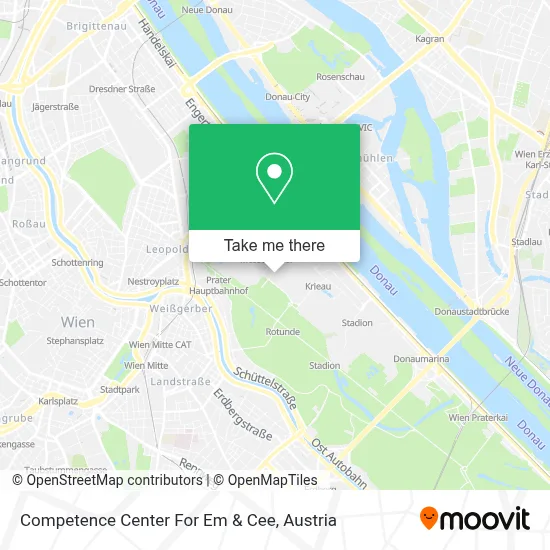 Competence Center For Em & Cee map