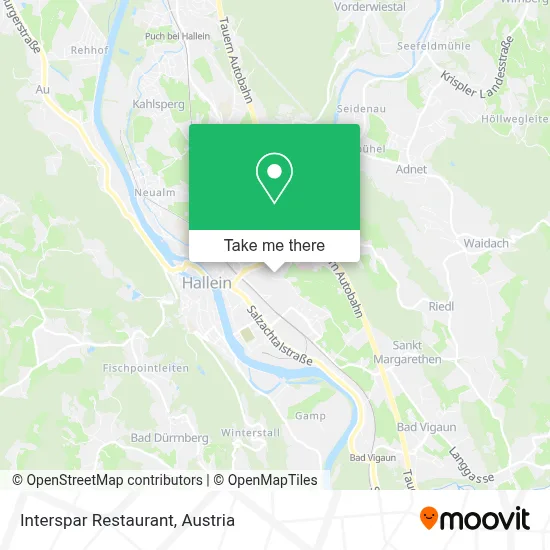 Interspar Restaurant map