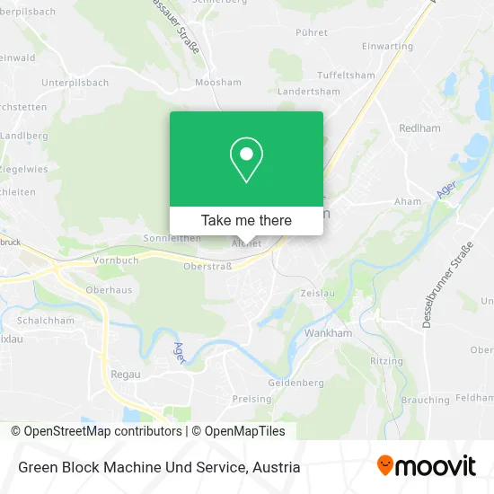 Green Block Machine Und Service map