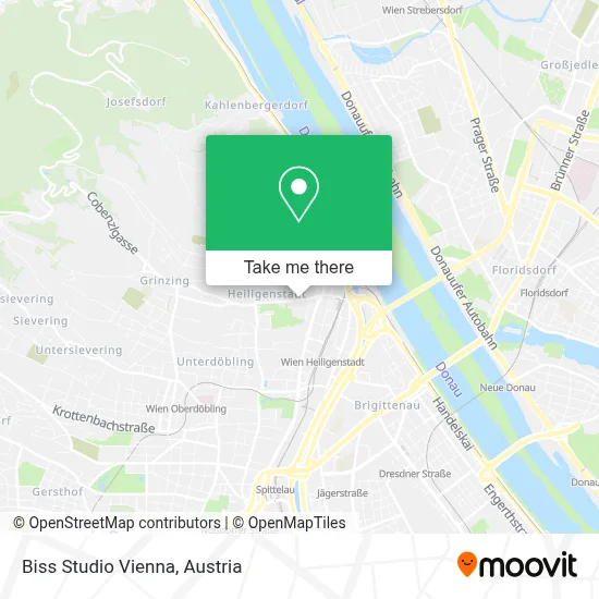 Biss Studio Vienna map