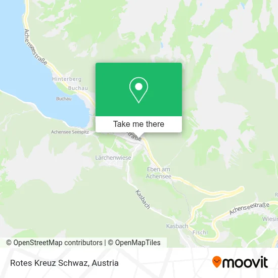 Rotes Kreuz Schwaz map