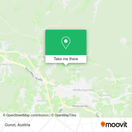 Gunst map