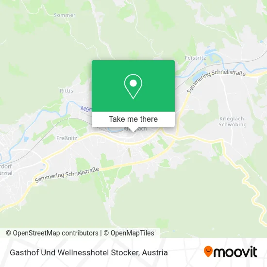 Gasthof Und Wellnesshotel Stocker map
