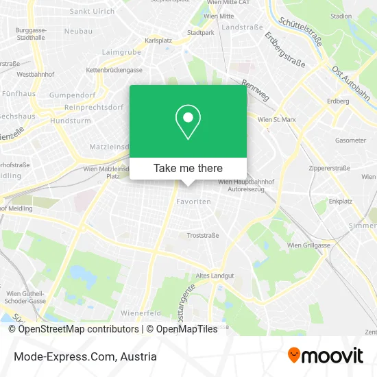 Mode-Express.Com map