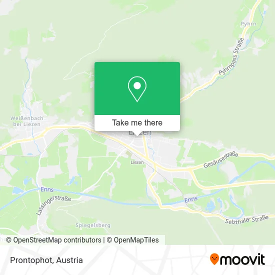 Prontophot map