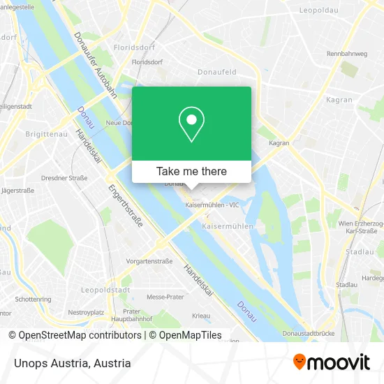 Unops Austria map