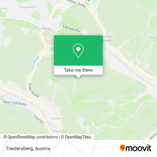 Traidersberg map