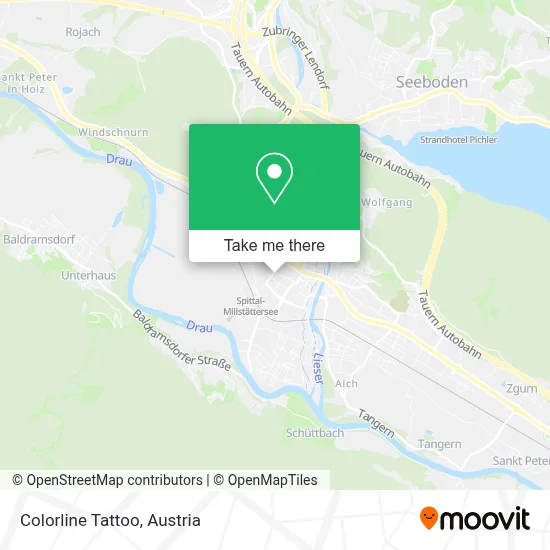 Colorline Tattoo map