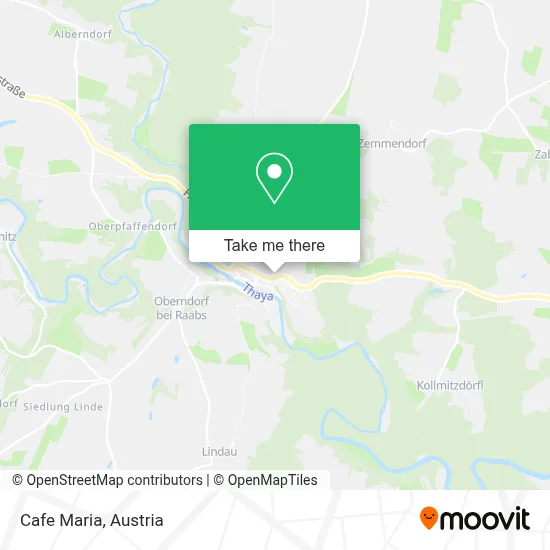 Cafe Maria map