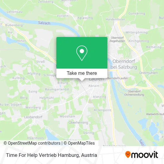 Time For Help Vertrieb Hamburg map