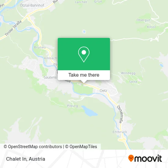 Chalet In map