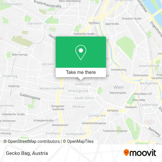 Gecko Bag map