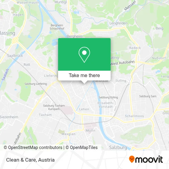 Clean & Care map