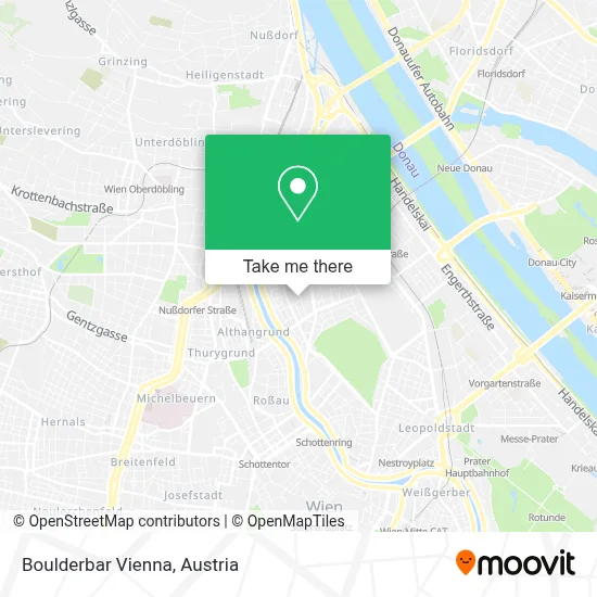 Boulderbar Vienna map