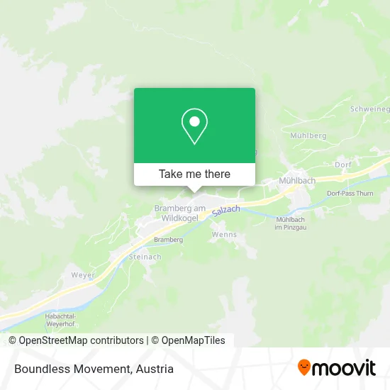Boundless Movement map