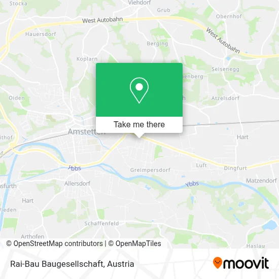 Rai-Bau Baugesellschaft map