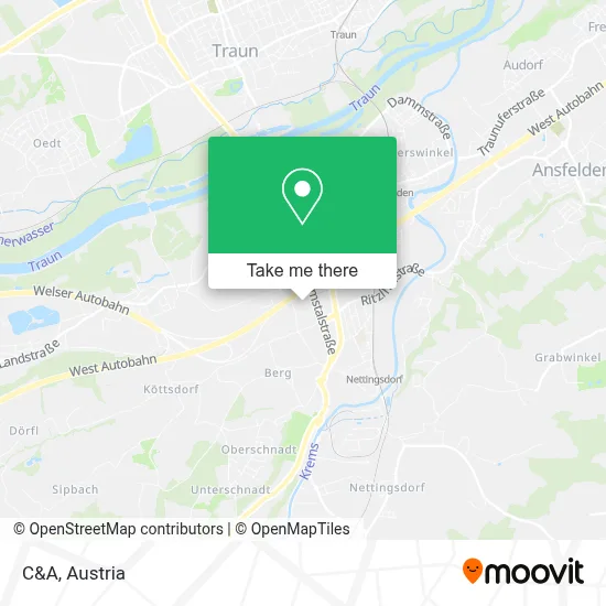 C&A map