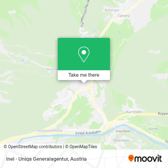 Inel - Uniqa Generalagentur map