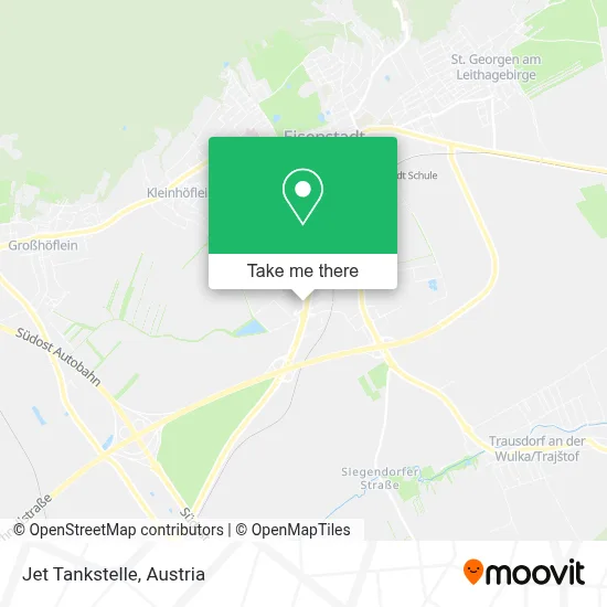 Jet Tankstelle map