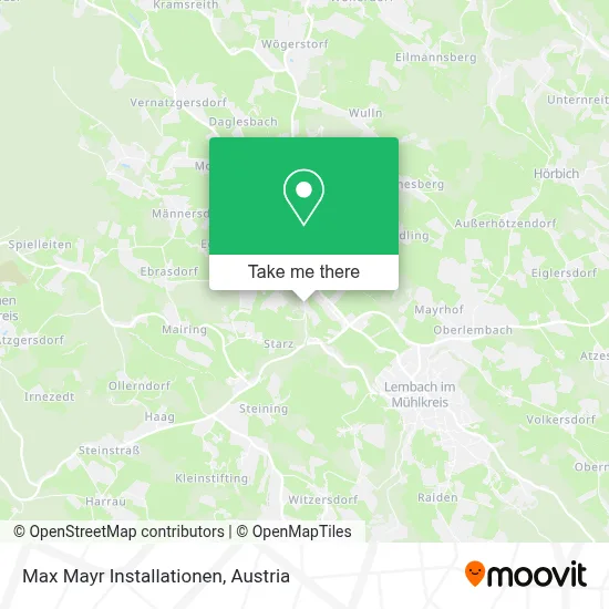 Max Mayr Installationen map