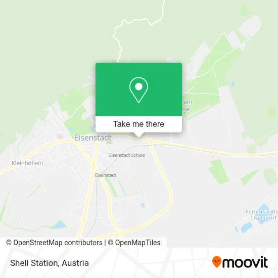 Shell Station map