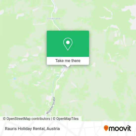 Rauris Holiday Rental map