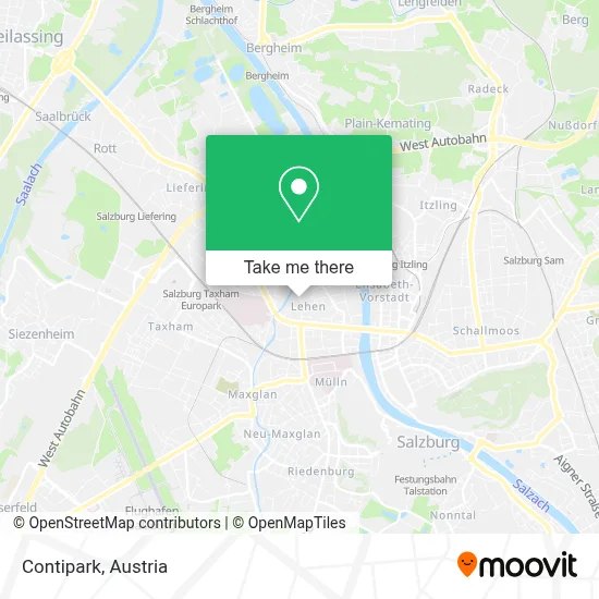 Contipark map