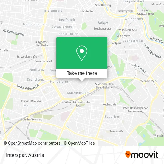Interspar map