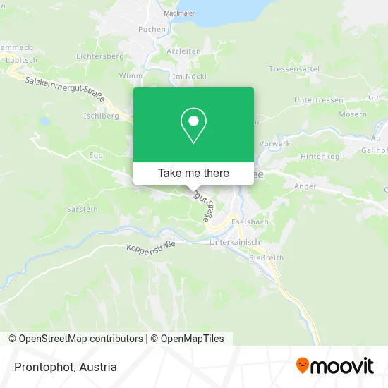 Prontophot map