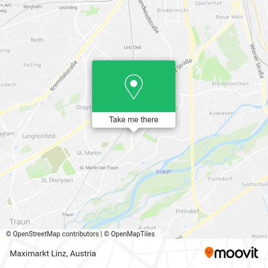 Maximarkt Linz map