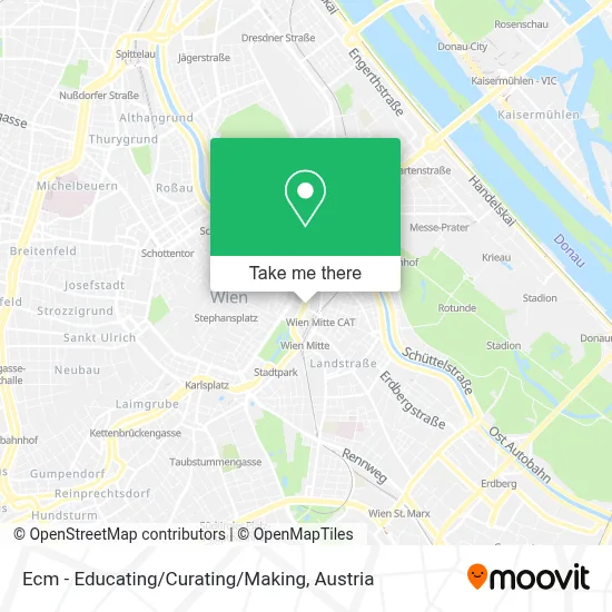 Ecm - Educating / Curating / Making map