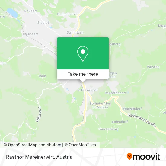 Rasthof Mareinerwirt map