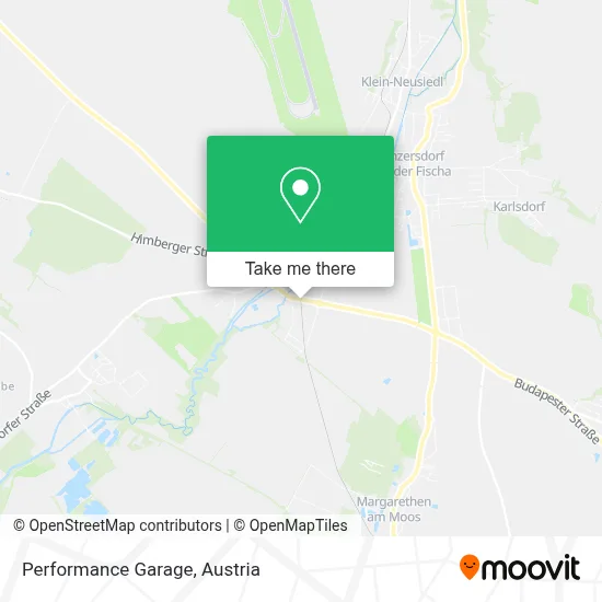 Performance Garage map