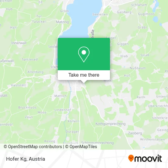 Hofer Kg map